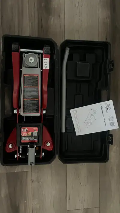 Torin Big Red Jack - Never used. Bought it for 135 Selling for 99. Reason for selling does not lift...