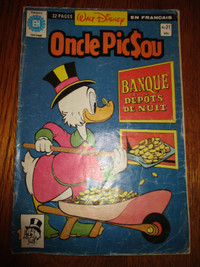 Bande dessinée "Oncle Picsou" No.21  Banque dépôt de nuit 32 p.