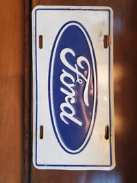 Ford license plate