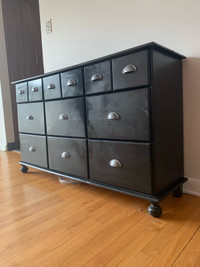 9  drawers storing space furniture 