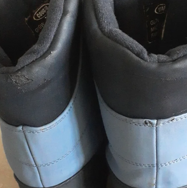 Blue nylon Cougar winter boots w ski slope flair Size 9 women in Women's - Shoes in Markham / York Region - Image 10