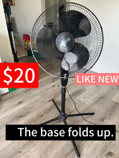 Pedestal fan, View more