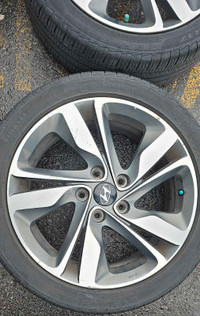 17 inches Hyundai Elantra Rims with tires 215/45R17 