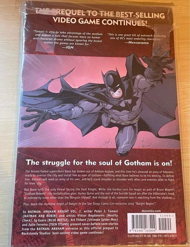 Batman Arkham Knight Vol 2 TPB dans Bandes dessinées  à Ville de Montréal - Image 4