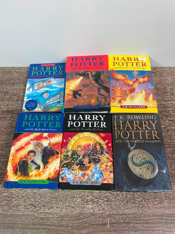 Harry potter hardcover books in Fiction in St. John's