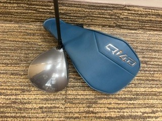 Qi4D MAX Driver still in wrapper 9 Deg Mitsubishi Chemical TENSE K Black Shaft 65 X flex Golf Pride...