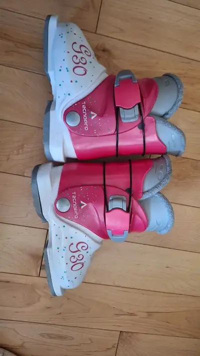 Kids Downhill Ski Boots size 165 ( US shoe size 9.5), View more