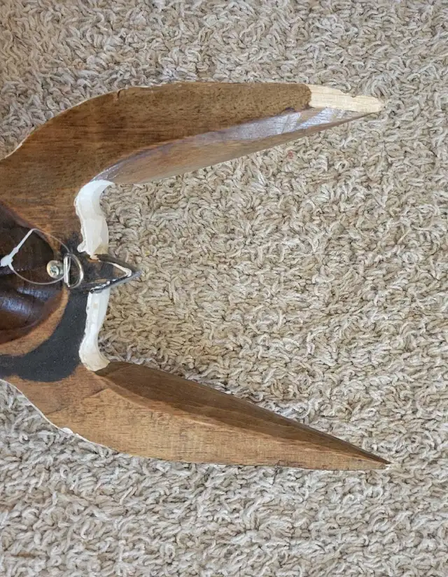 39"H x 8"W Zebra Wall Decor Mask Hand Made in Bali. in Home Décor & Accents in Red Deer - Image 9