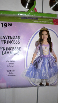 Girls Princess Costume, NEW with tags, Size 2T, $15