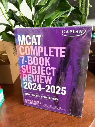 This Kaplan MCAT set includes 7 subject review books, View more