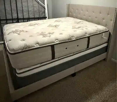 Perfect Condition!! Untouched Double Bed Mattress Plus Box on Ur, View more