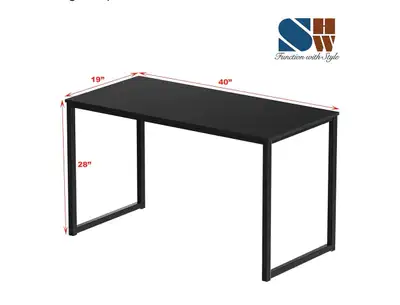 SHW Mission 40-Inch Home Office Computer Desk, View more