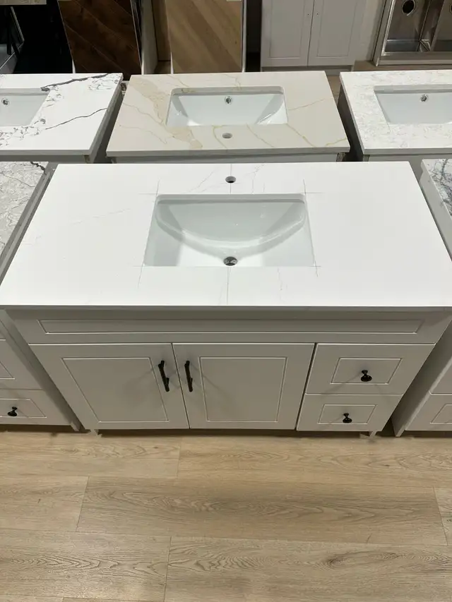 42" vanity with quartz countertop-$34963234727990529123