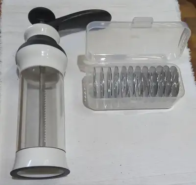 Cookie Maker Press Machine Kit with 12 Cookie Discs, View more