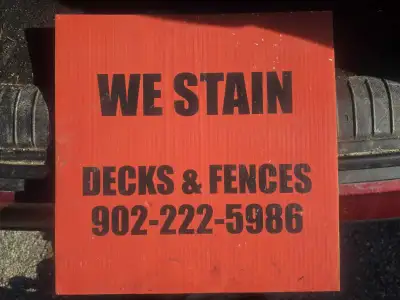 Deck cleaning & staining, View more