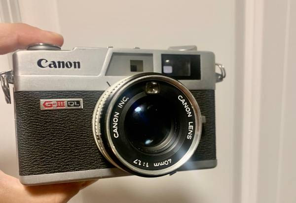 Canon Canonet QL17 GIII Rangefinder Camera 40mm f/1.7 Film Cam in Cameras & Camcorders in Tricities/Pitt/Maple - Image 3