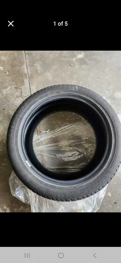 Selling a Pirelli Scorpion All Season Tire - only kept one in great condition (kept as a spare just...