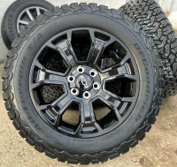 G111. 2024 GMC Sierra Denali Style rims 275/60/20 BFG KO2 tires