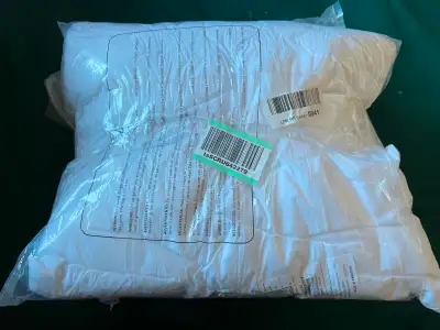 TWO NEW 20X20 inch Utopia pillow inserts that need covers, View more