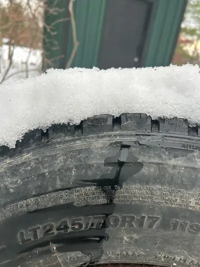 ford f150 winter tires and rims and sencers. Sold my f150 and have tires on steel rims available. Ve...