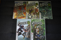 G.I.Joe : Sigma 6 complete # 1-5 comic books run