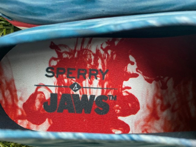 Sperry Womens 7 JAWS Special Edition Blue Water Boat Shoes Sneak in Women's - Shoes in City of Toronto - Image 4