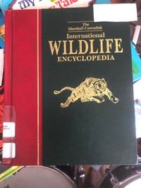 Set of 24 Wildlife Encyclopedia books (not vol. 17), 