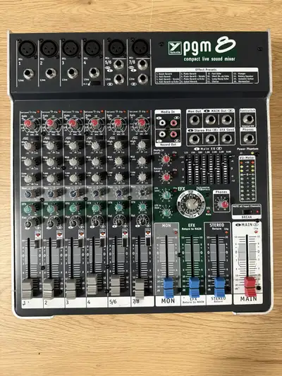 Yorkville PGM8 Compact Mixer, View more