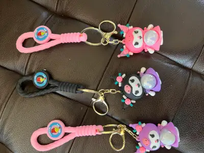 NEW — $10 each Sanrio Keychain Kuromi, My Melody, Cinnamoroll, View more