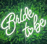 Bride to be LED sign - Rental for bridal shower/ bachelorette