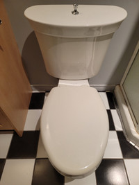 Toilette  Kohler blanche