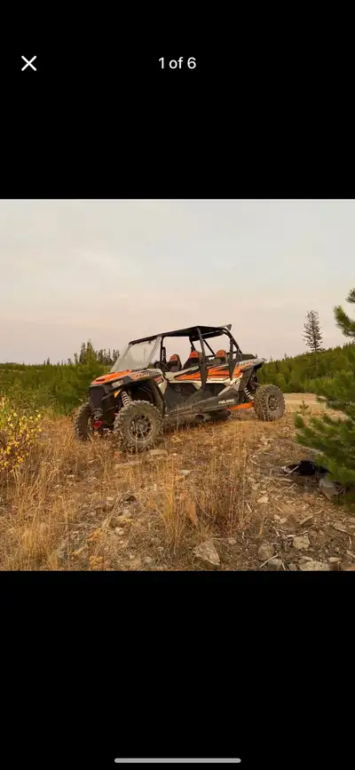 Original owner 2018 Polaris Rzr XP4 Turbo. Low hours (146hrs) and low kms (3709km), well maintained,...