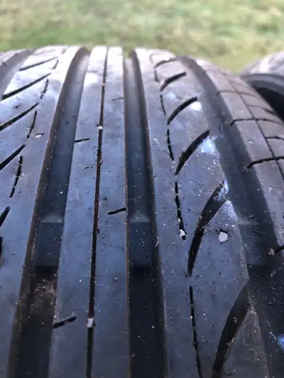 2 Goodride radial all season tires size 195/60/15. Great shape $80 call 902-303-2398