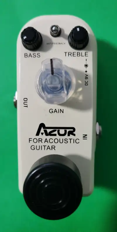 Azor for Acoustic guitar Antifeedback pedal (Lower Price!), View more