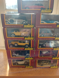 Solido age d'or diecast cars and trucks 