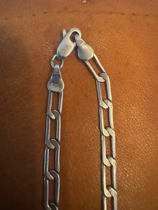 Sterling Silver Chain in Jewellery & Watches in Kitchener / Waterloo - Image 2