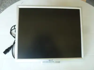 Complete with stand and power/connection cords. Gently used.
