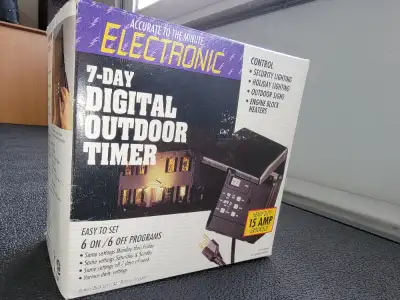 DIGITAL  OUTDOOR  TIMER  ., Voir plus