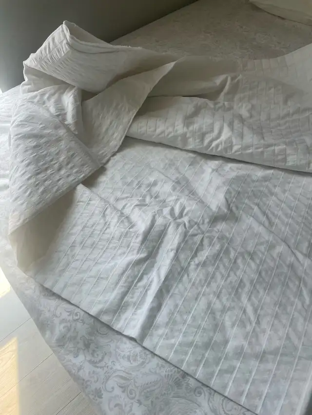 DOWN DUVET COVE - Linen Chest (double) with cover/2 pillow cases in Bedding in City of Toronto - Image 6