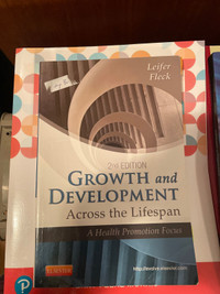 Used Growth and development textbook