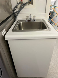 Laundry Sink and Cabinet