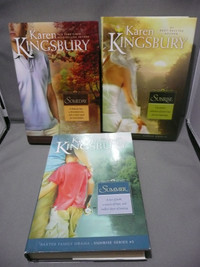 FICTION BOOKS - Karen Kingsbury novels (hardcover) - $3.00