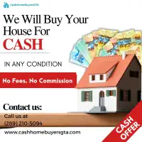 We buy Houses AS-IS for cash in Welland; Call (289) 210-5094
