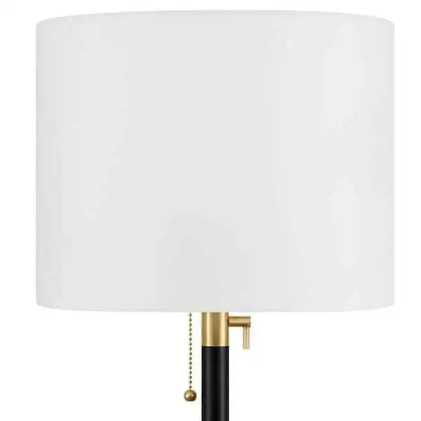 Matte Black and Antique Brass Adjustable Table Lamp in Dining Tables & Sets in Markham / York Region - Image 6