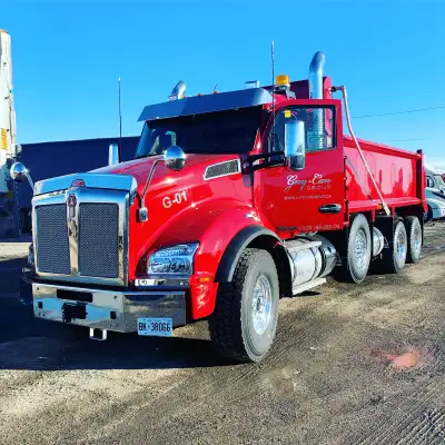Dump Truck Drive/$28/hr/all year work/night position/part/full, View more