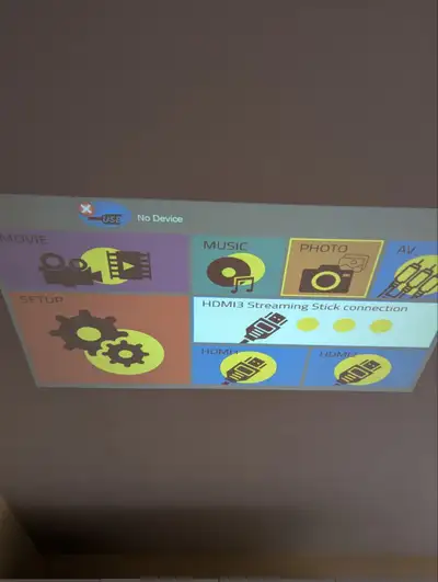 HD 720p Home Theater Projector - ONN 100096801 (New), View more