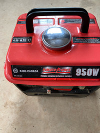 King 950w generator 