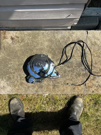 Yamaha Vstar 650 stator ( alternator) and cover, mint condition, very clean, no issues. $ 100