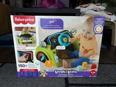 *BRAND NEW* Fisher Price Laugh & Learn Sit & Steer Driver, View more