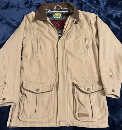 [Vintage] Cabelas Tan Fleece Lined Jacket - Large, View more